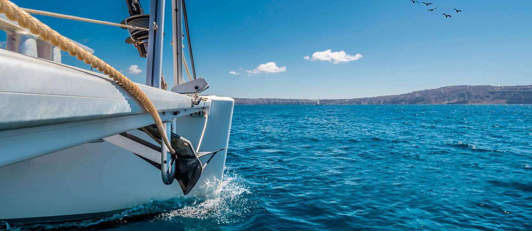 Enjoy The Deep Blue Of Santorini